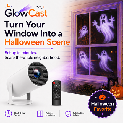 GlowCast™ Halloween Window Projector